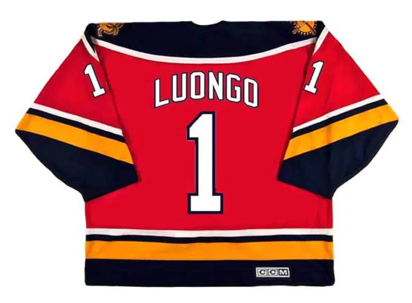 ROBERTO LUONGO Florida Panthers 2003 CCM Vintage Home NHL Hockey Jersey 