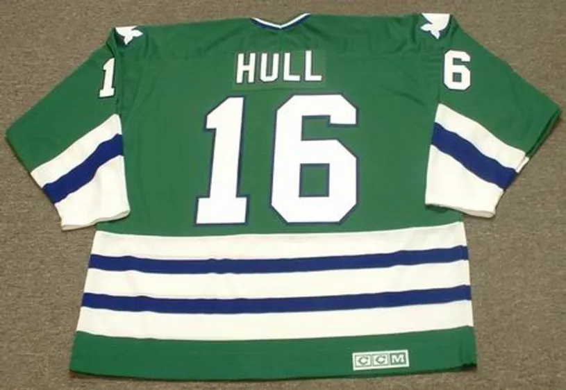 BOBBY HULL Hartford Whalers 1979 CCM Vintage Throwback NHL Hockey Jersey 