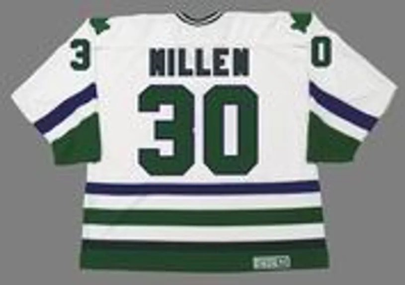 GREG MILLEN Hartford Whalers 1981 Home CCM Vintage NHL Hockey Jersey 