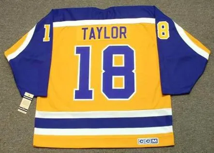 DAVE TAYLOR Los Angeles Kings 1980 CCM Vintage Home NHL Hockey Jersey 