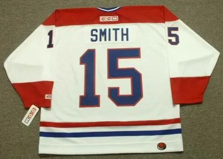 BOBBY SMITH Montreal Canadiens 1986 CCM Throwback Home NHL Jersey 
