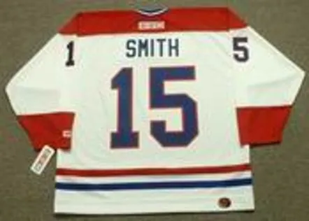 BOBBY SMITH Montreal Canadiens 1986 CCM Throwback Home NHL Jersey 