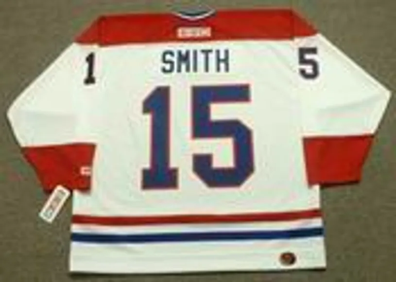 BOBBY SMITH Montreal Canadiens 1986 CCM Throwback Home NHL Jersey 
