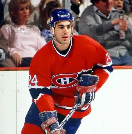 CHRIS CHELIOS Montreal Canadiens 1990 CCM Throwback Away NHL Jersey 