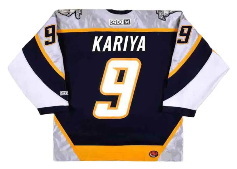 PAUL KARIYA Nashville Predators 2006 CCM Throwback NHL Hockey Jersey 