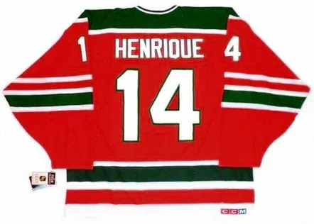 ADAM HENRIQUE New Jersey Devils 1980’s CCM Vintage Throwback NHL Hockey Jersey 