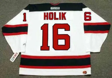 BOBBY HOLIK New Jersey Devils 1998 Home CCM NHL Vintage Throwback Jersey 