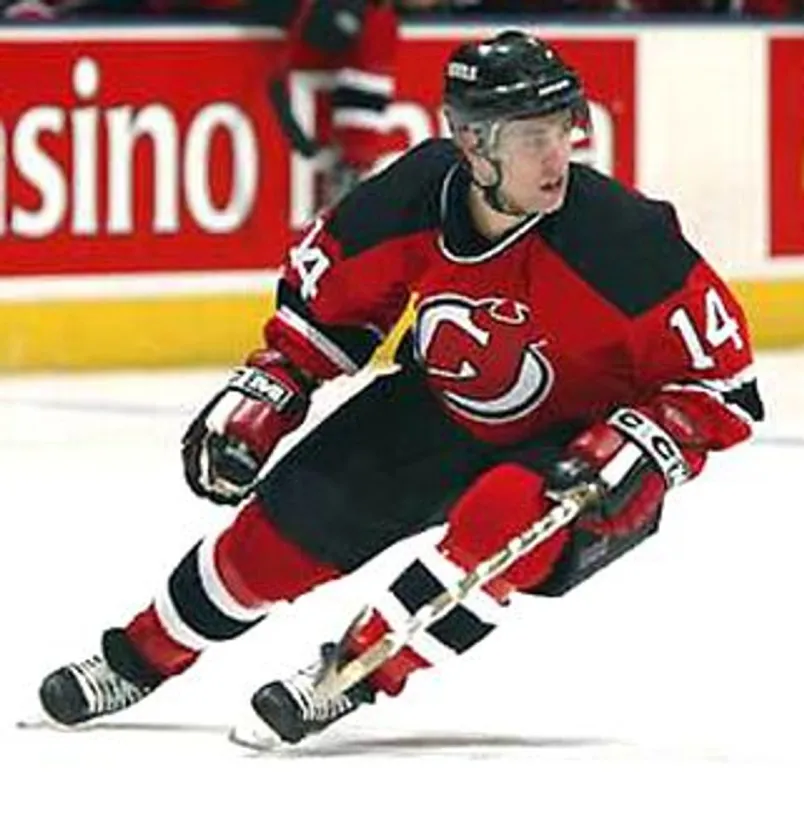 BRIAN GIONTA New Jersey Devils 2005 CCM Throwback NHL Hockey Jersey 