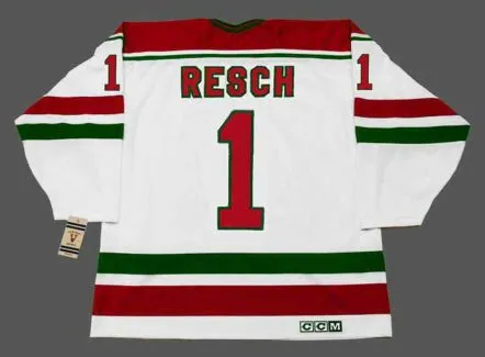 GLENN RESCH New Jersey Devils 1984 CCM Vintage Throwback Home NHL Jersey 