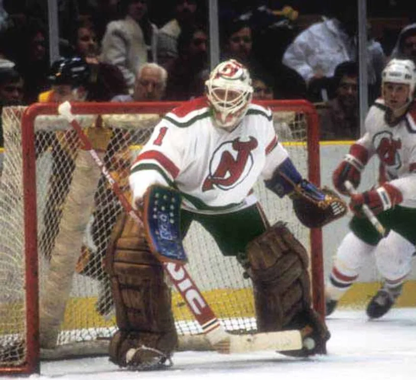 GLENN RESCH New Jersey Devils 1984 CCM Vintage Throwback Home NHL Jersey 