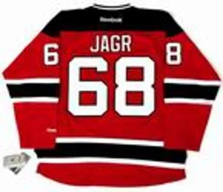 JAROMIR JAGR New Jersey Devils 2014 REEBOK Throwback NHL Hockey Jersey 