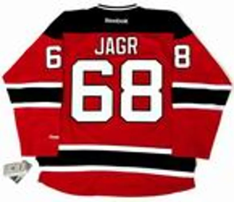 JAROMIR JAGR New Jersey Devils 2014 REEBOK Throwback NHL Hockey Jersey 