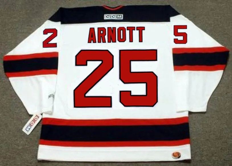 JASON ARNOTT New Jersey Devils 1998 Home CCM NHL Vintage Throwback Jersey 