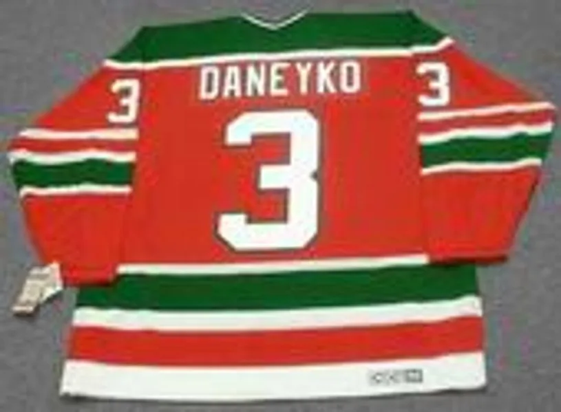 KEN DANEYKO New Jersey Devils 1988 Away CCM Vintage Throwback NHL Hockey Jersey 