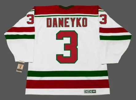 KEN DANEYKO New Jersey Devils 1988 Home CCM Vintage Throwback NHL Hockey Jersey 