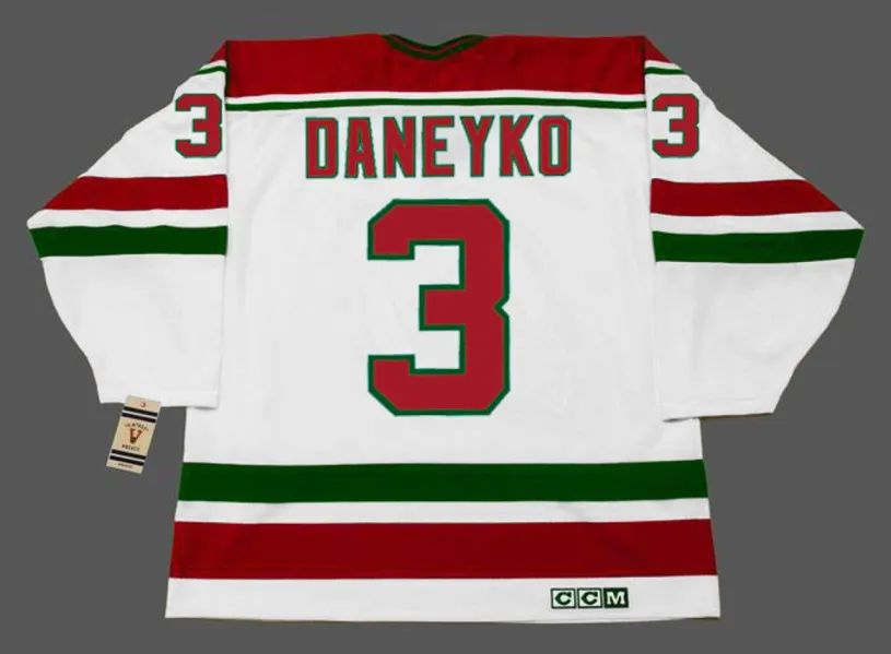 KEN DANEYKO New Jersey Devils 1988 Home CCM Vintage Throwback NHL Hockey Jersey 