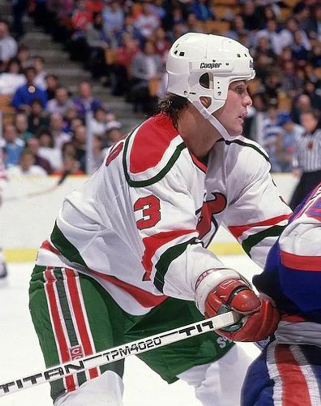 KEN DANEYKO New Jersey Devils 1988 Home CCM Vintage Throwback NHL Hockey Jersey 