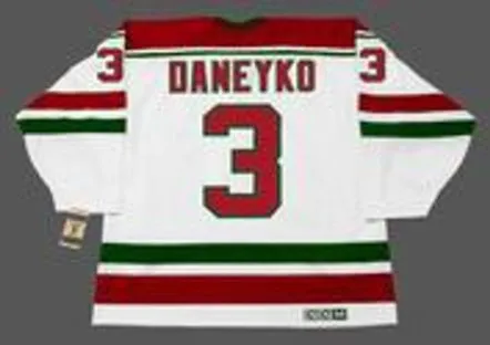 KEN DANEYKO New Jersey Devils 1988 Home CCM Vintage Throwback NHL Hockey Jersey 