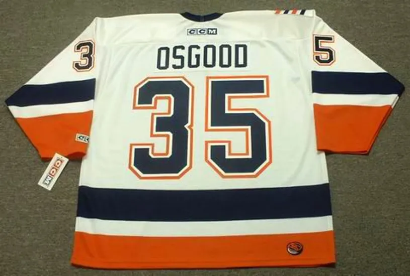 CHRIS OSGOOD New York Islanders 2001 CCM Throwback Home NHL Jersey 