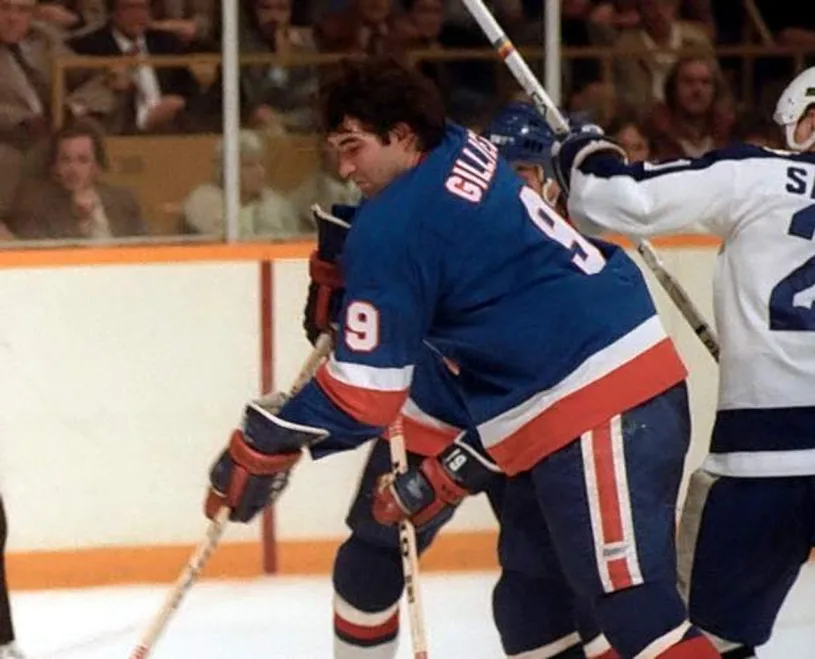 CLARK GILLIES New York Islanders 1978 Away CCM Vintage Throwback NHL Hockey Jersey 