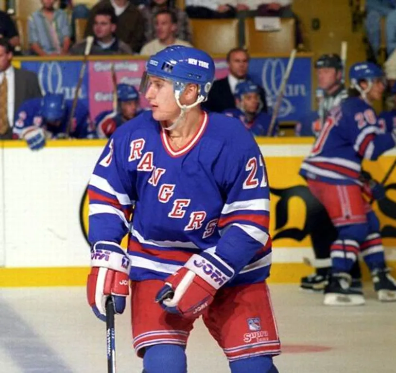 ALEX KOVALEV New York Rangers 1995 CCM Vintage Throwback NHL Hockey Jersey 