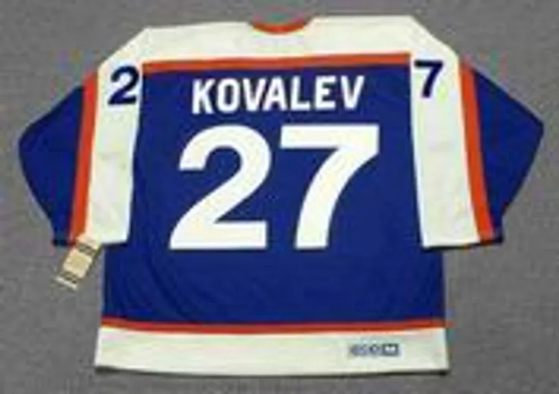 ALEX KOVALEV New York Rangers 2003 CCM Vintage Throwback NHL Hockey Jersey 
