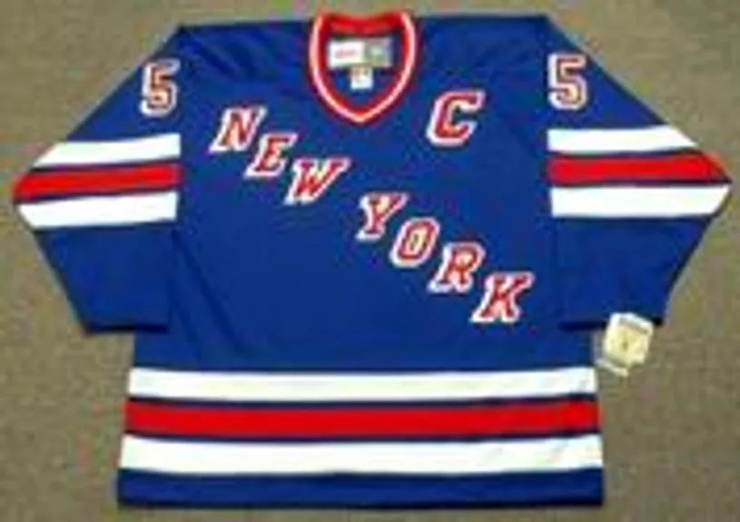 BARRY BECK New York Rangers 1983 CCM Vintage Away NHL Hockey Jersey 