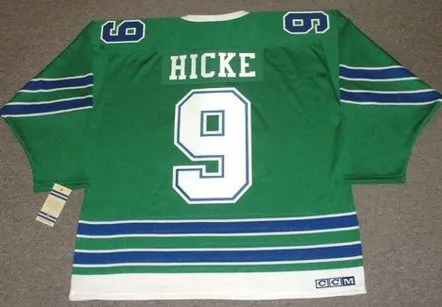 BILL HICKE Oakland Seals 1967 CCM Vintage Throwback Home NHL Jersey 