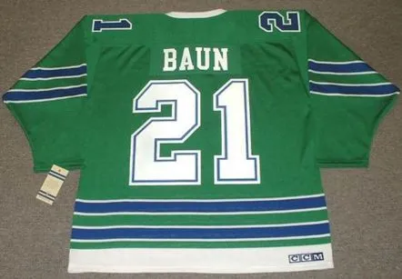 BOBBY BAUN Oakland Seals 1967 Home CCM NHL Vintage Throwback Jersey 
