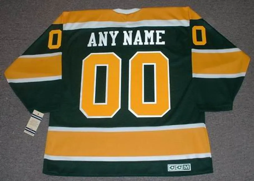 CALIFORNIA GOLDEN SEALS 1970’s CCM Vintage Jersey Customized “Any Name & Numbers” 
