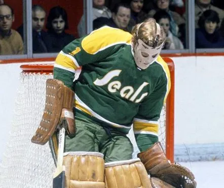 GARY SMITH California Golden Seals 1970 CCM Vintage Throwback NHL Jersey 