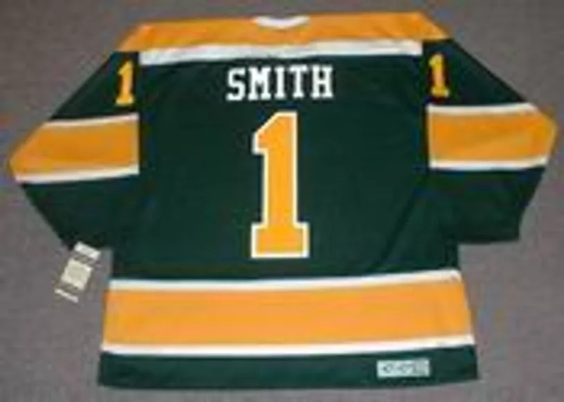 GARY SMITH California Golden Seals 1970 CCM Vintage Throwback NHL Jersey 