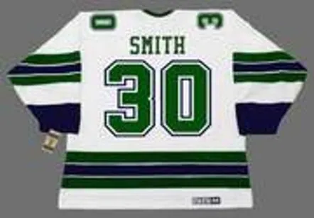 GARY SMITH Oakland Seals 1967 CCM Vintage Throwback Away NHL Jersey 