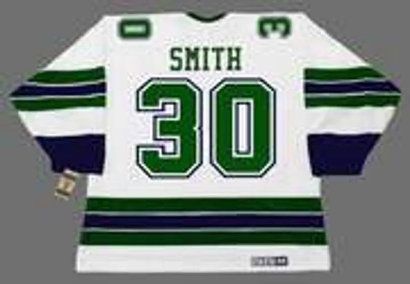 GARY SMITH Oakland Seals 1967 CCM Vintage Throwback Away NHL Jersey 