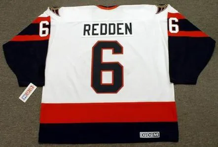 WADE REDDEN Ottawa Senators 2007 CCM Throwback NHL Hockey Jersey 