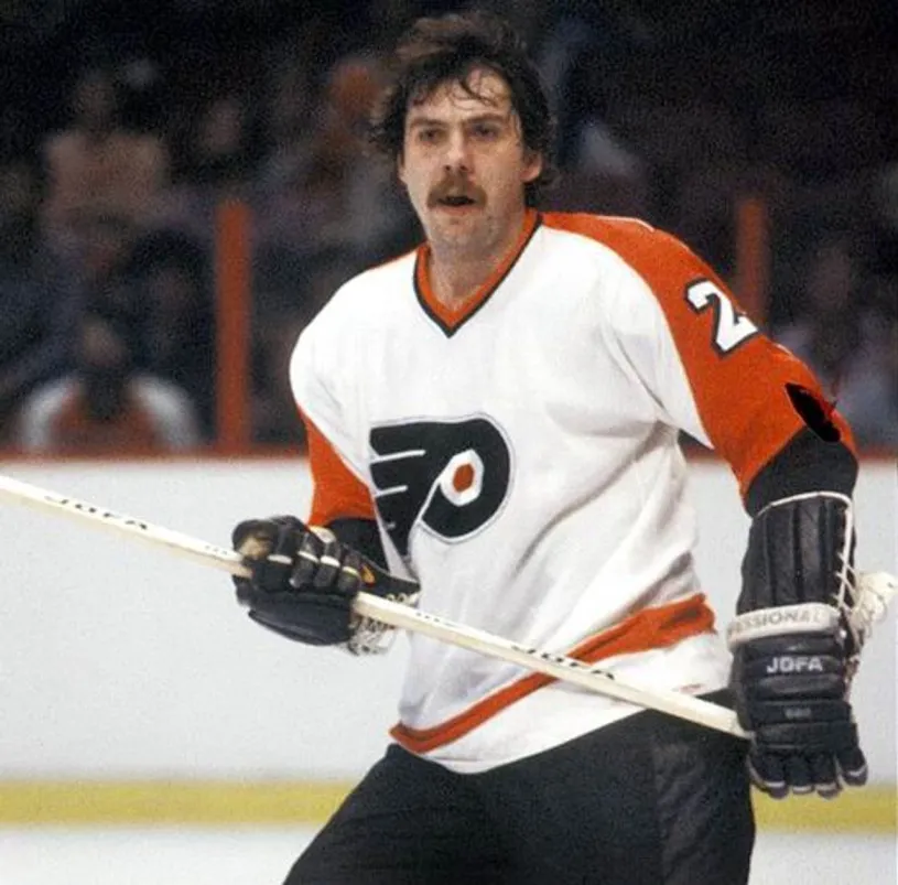 BOB DAILEY Philadelphia Flyers 1980 CCM Vintage Throwback Home NHL Jersey 