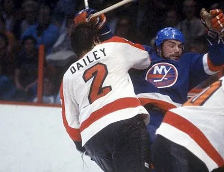 BOB DAILEY Philadelphia Flyers 1980 CCM Vintage Throwback Home NHL Jersey 