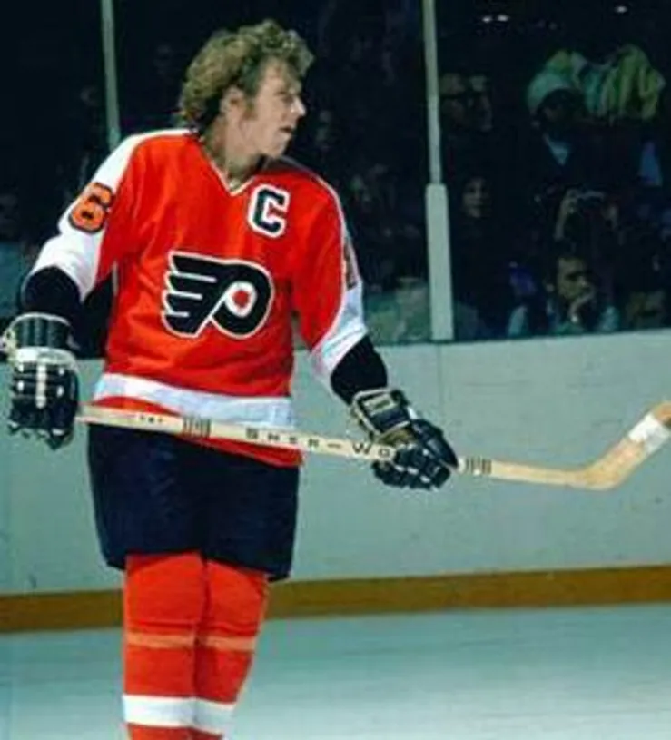 BOBBY CLARKE Philadelphia Flyers 1974 CCM Vintage Throwback Away NHL Jersey 