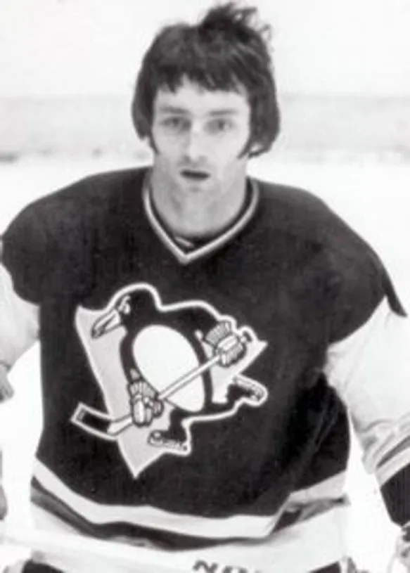 DAVE BURROWS Pittsburgh Penguins 1977 Home CCM Throwback NHL Hockey Jersey 