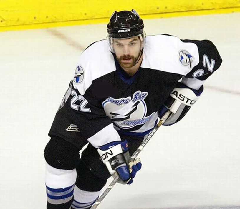 DAN BOYLE Tampa Bay Lightning 2004 Home CCM Throwback NHL Hockey Jersey 