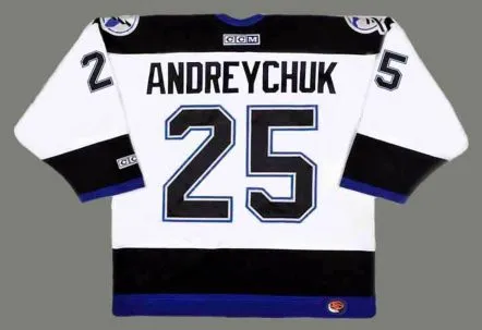 DAVE ANDREYCHUK Tampa Bay Lightning 2004 Away CCM Throwback NHL Jersey 