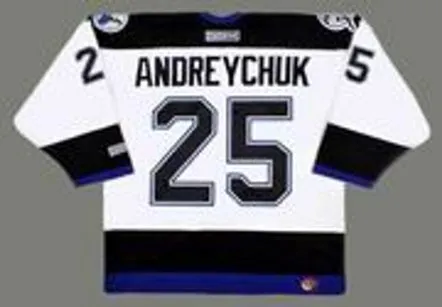 DAVE ANDREYCHUK Tampa Bay Lightning 2004 Away CCM Throwback NHL Jersey 
