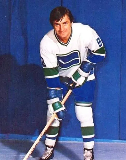 BOBBY SCHMAUTZ Vancouver Canucks 1973 Home CCM Throwback Hockey Jersey 