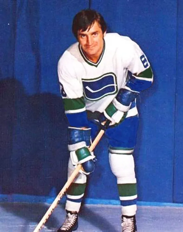 BOBBY SCHMAUTZ Vancouver Canucks 1973 Home CCM Throwback Hockey Jersey 