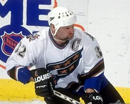 DALE HUNTER Washington Capitals 1998 CCM Vintage Home NHL Hockey Jersey 