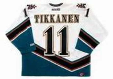 ESA TIKKANEN Washington Capitals 1997 Home CCM NHL Throwback Jersey 
