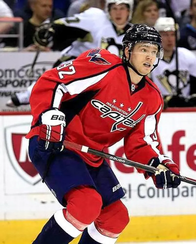 EVGENY KUZNETSOV Washington Capitals 2014 REEBOK Throwback NHL Hockey Jersey 