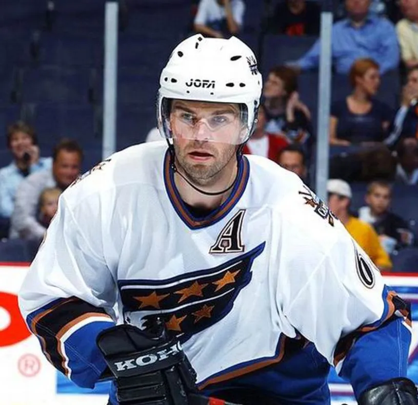 JAROMIR JAGR Washington Capitals 2003 Away CCM Throwback NHL Jersey 