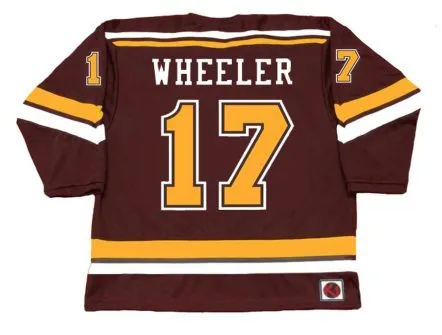 BLAKE WHEELER Minnesota Gophers 2007 NCAA Throwback Hockey Jersey 