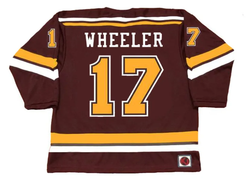BLAKE WHEELER Minnesota Gophers 2007 NCAA Throwback Hockey Jersey 